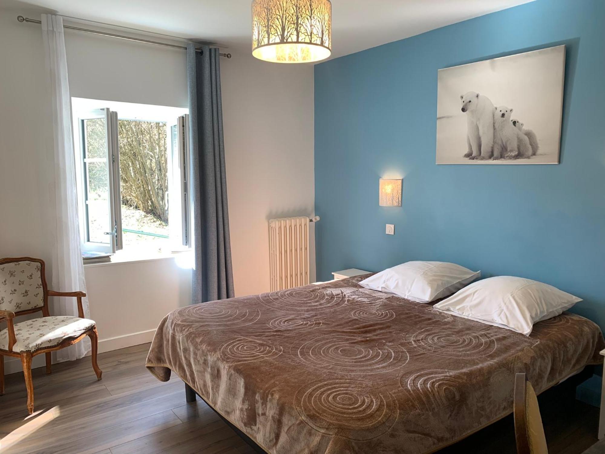 Bed and Breakfast Le Moulin Bleu Seigy Exteriér fotografie